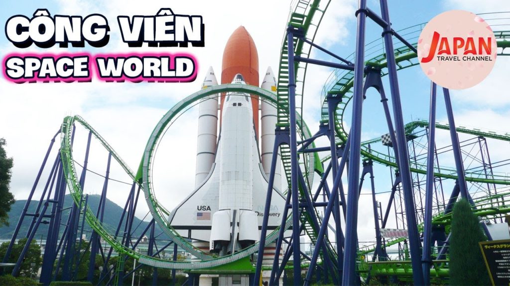 Vui Chơi Cực Đã Với Tàu Lượn Siêu To Khổng Lồ Tại Công Viên Space World| Japan Travel Channel