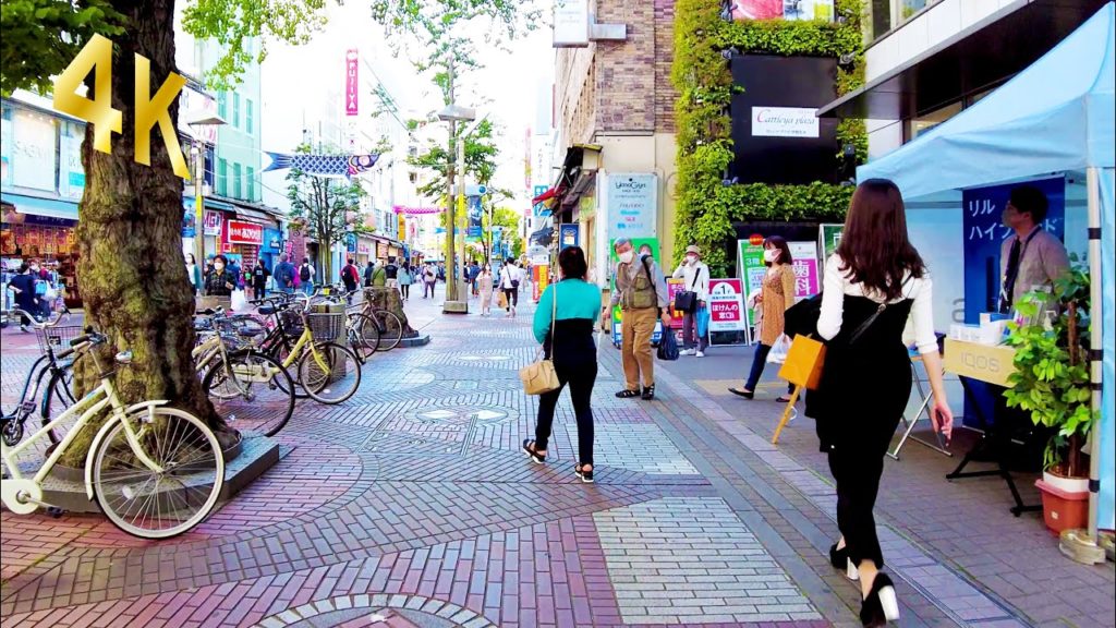 [Kannai Walk in Yokohama] Promenade leading to the port ♪ (4K ASMR non-stop 1 hour 02 minutes)