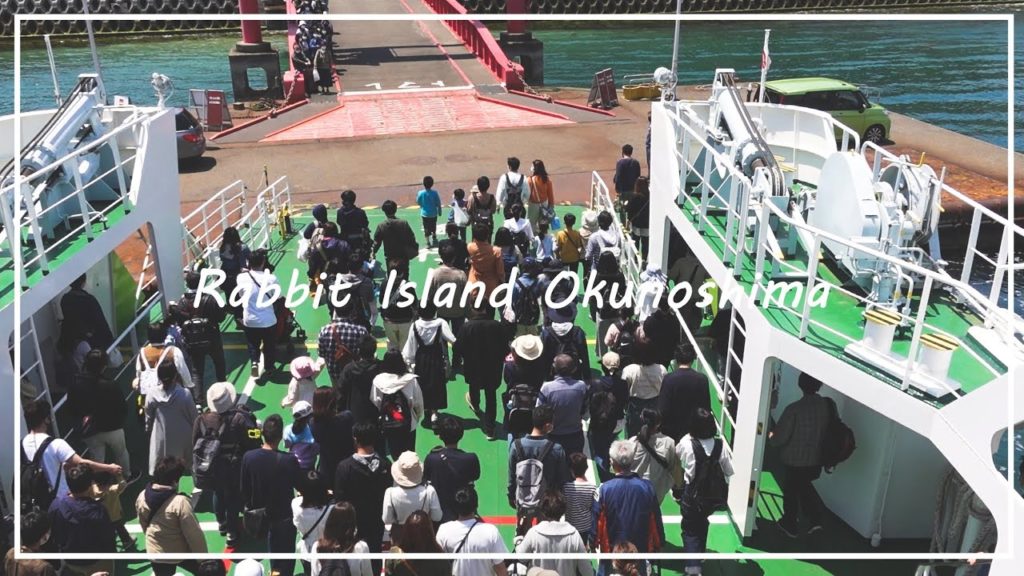 【Japan Walk】Okunoshima Rabbit Island  in Hiroshima | A Small Island Occupied by Hundreds of Rabbits