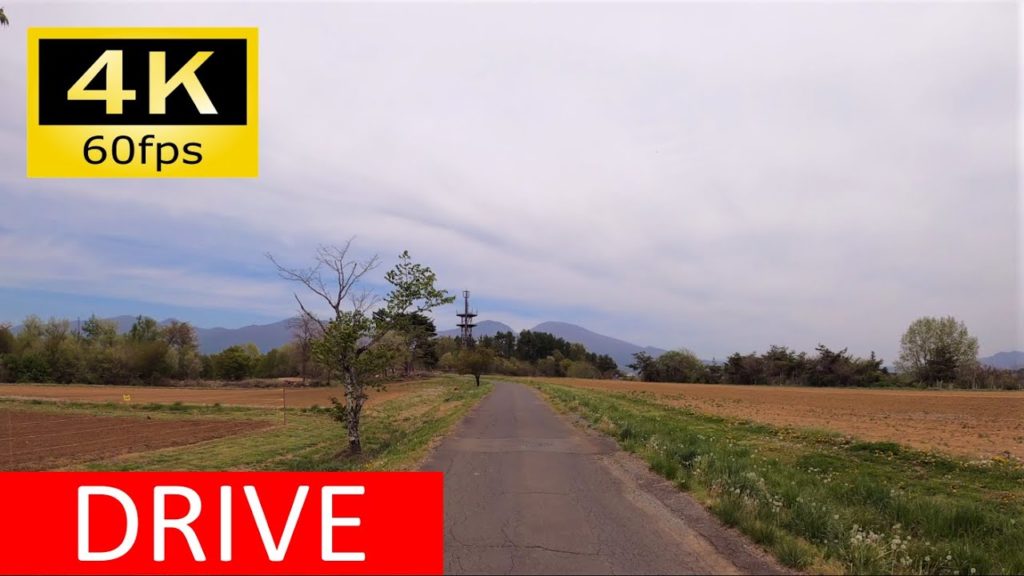 【車載動画/Driver's view】広大な御牧原を行く：佐久・小諸市道ほか/Driving in Japan: Mochizuki - Komoro, Nagano [4K]