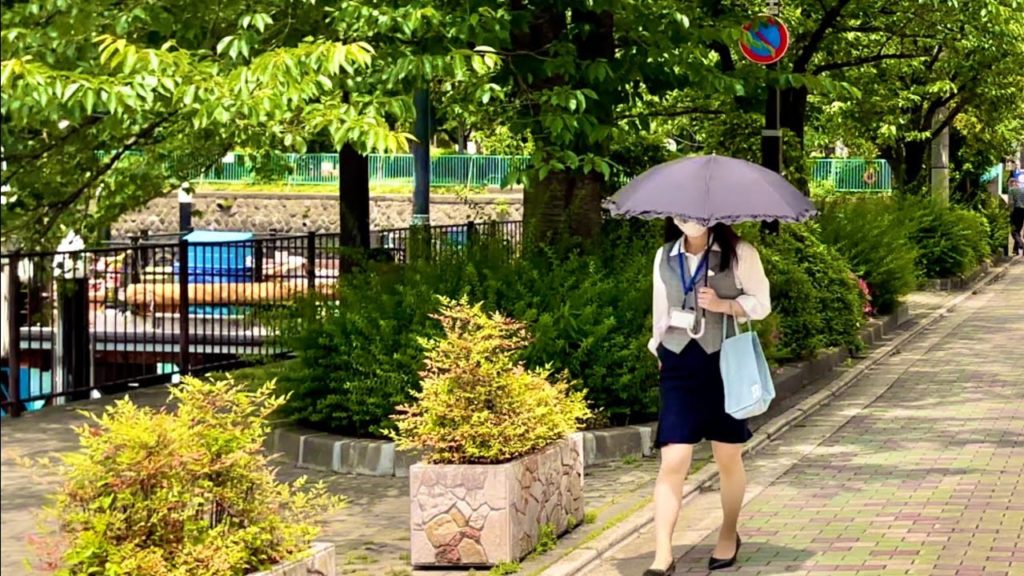 [JAPAN/TOKYO]Tsukishima Tsukuda walking scenery[Sumida river]