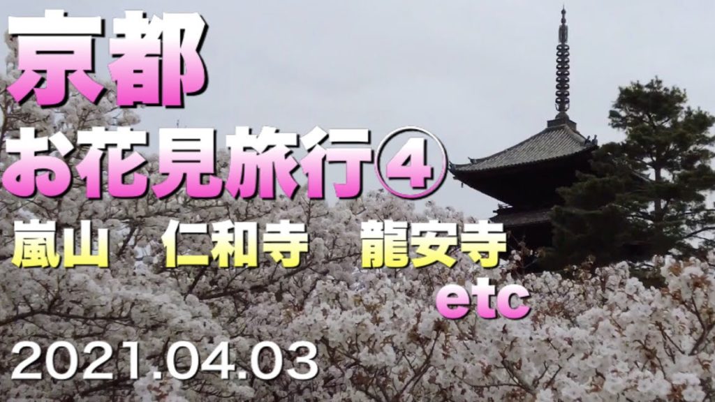 京都お花見旅行④2021年4月3日（前編）