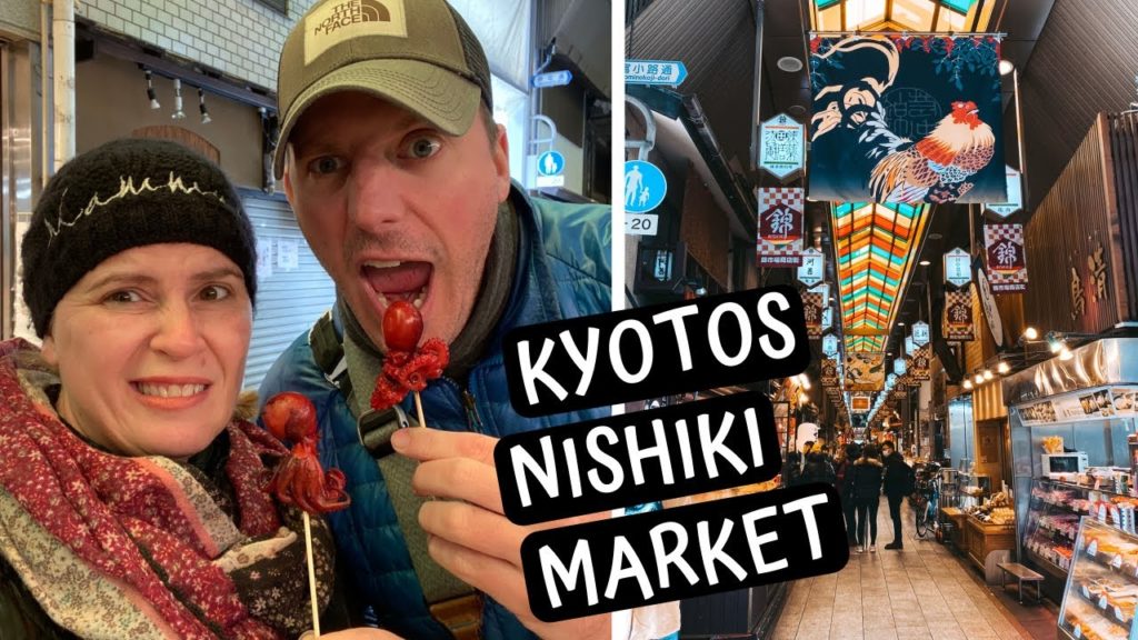 Eating Our Way Through NISHIKI MARKET in KYOTO  +  A visit to the GOLDEN TEMPLE (Kinkaku-ji Temple)