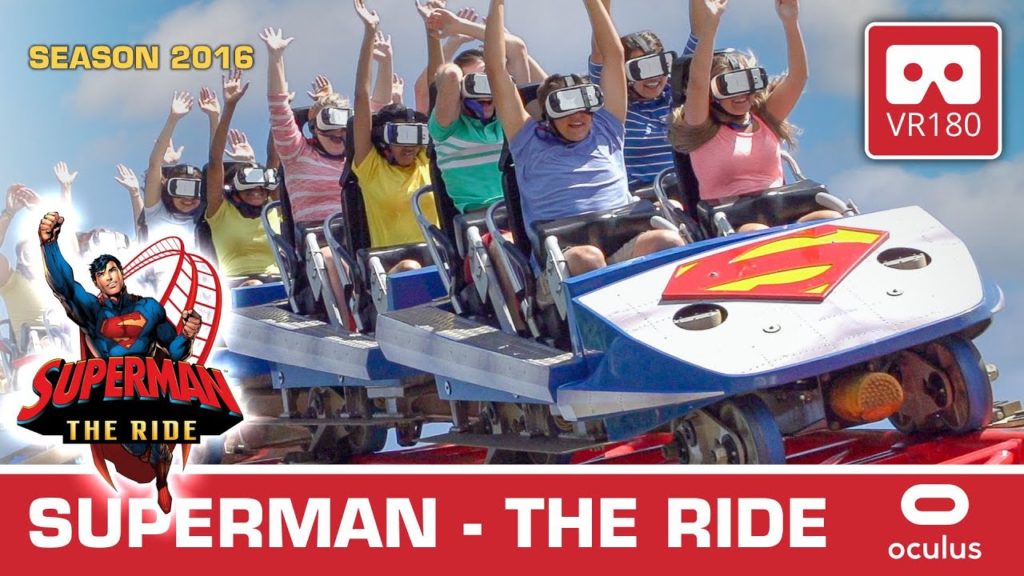 SUPERMAN – The Ride 2016 – VR Roller Coaster | VR180 onride POV Six Flags New England – Oculus SUPERMAN - The Ride 2016 - VR Roller Coaster | VR180 onride POV Six Flags New England - Oculus