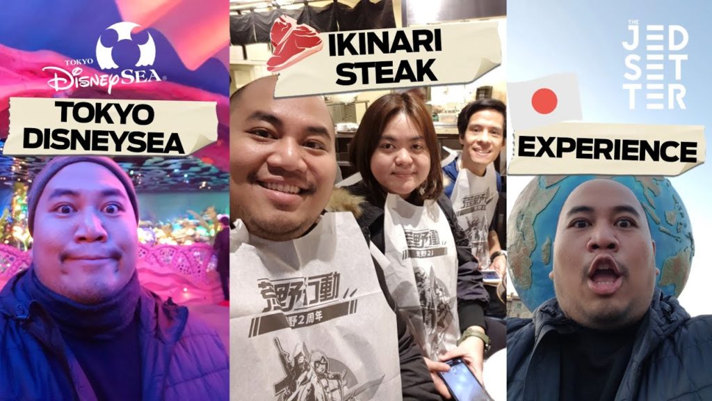 Nag IKINARI STEAK at TOKYO DISNEYSEA ADVENTURE! | Vlog 70 | thejedsetter