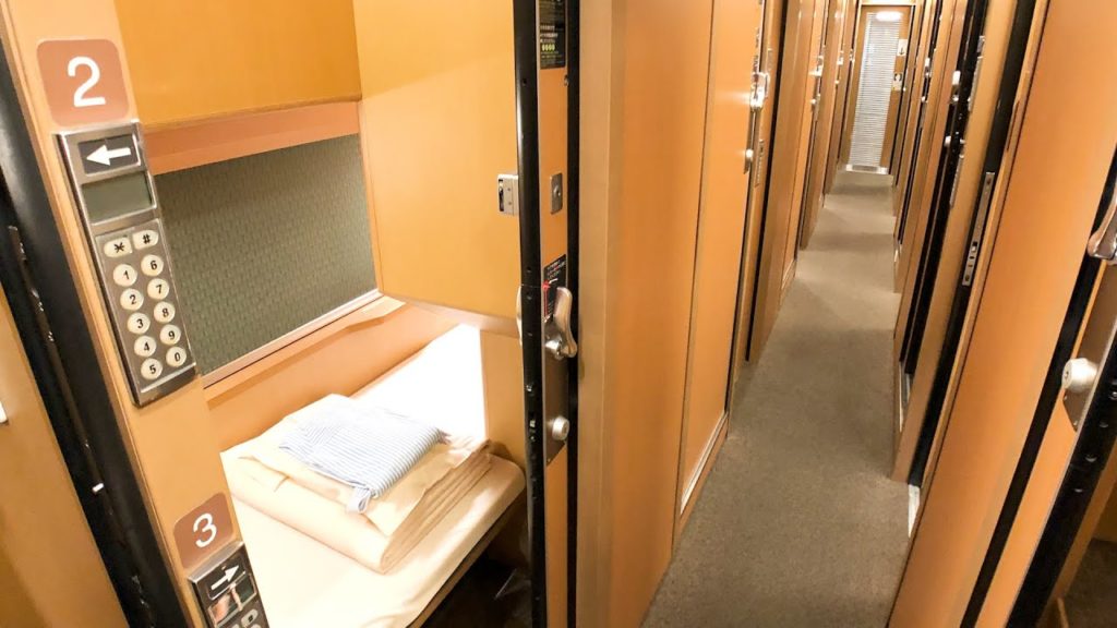 Amazing Overnight Train Experience in Japan | Tiny but Comfy | Osaka to Tokyo