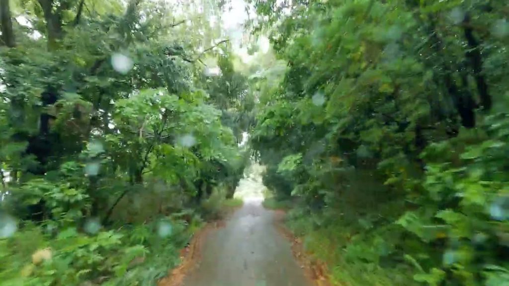 Rainy Day Driving - Roadside St. Furari Tomiyama to Sakuma Dam (Minamiboso to Kyonan, Chiba Japan)4K