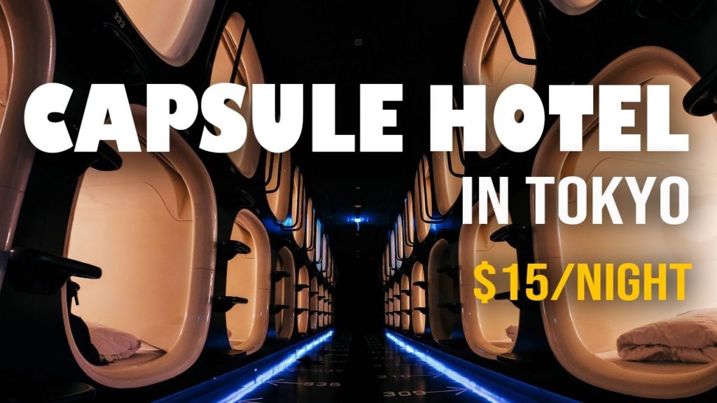 Tokyo Capsule Hotel Tour VLOG