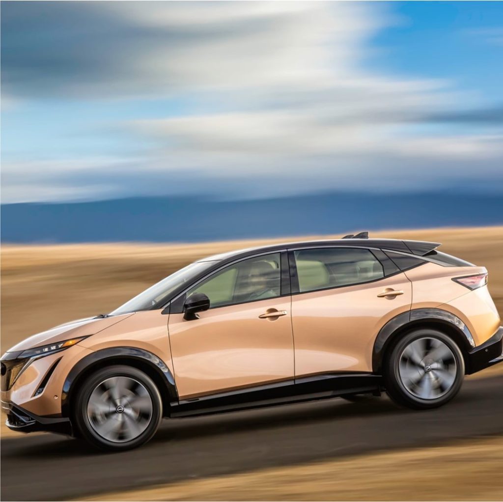 Our newest #EV, #NissanAriya, brings power, style, and technology together, and ...