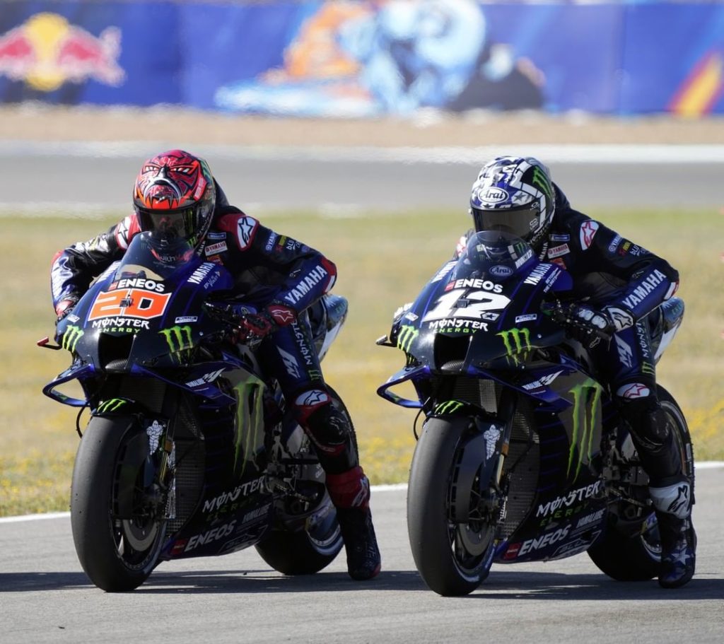 Ready, Set, Go!  #MonsterYamaha | #MotoGP | #SpanishGP...
