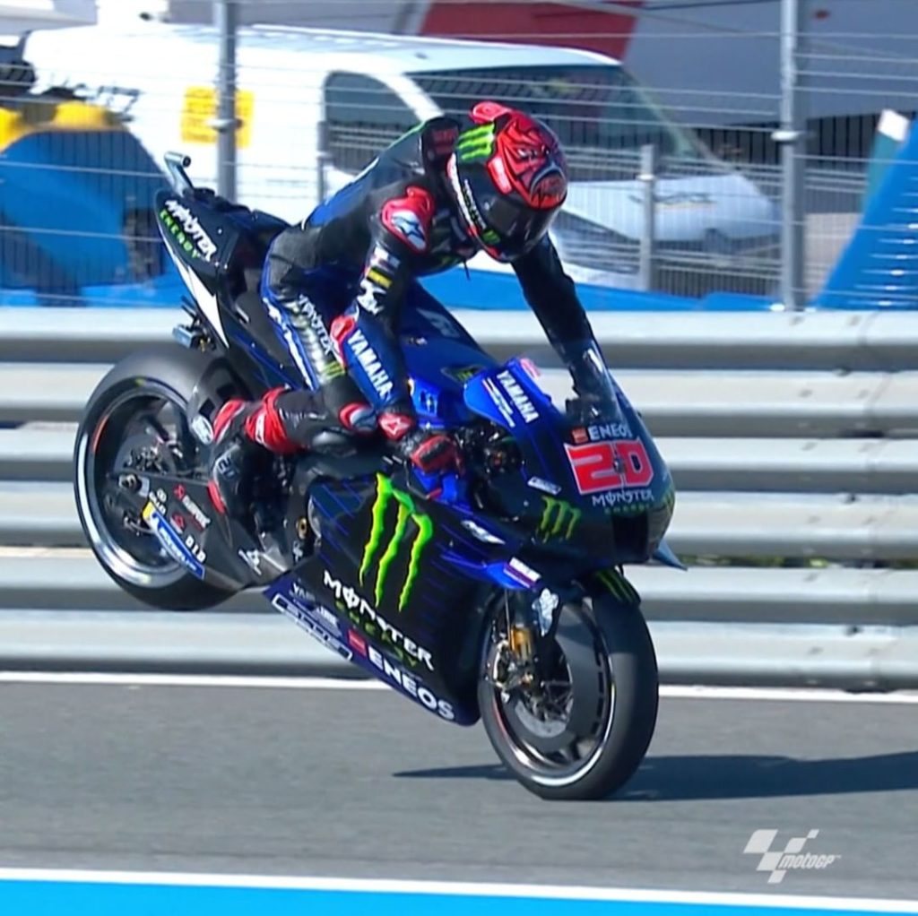 Let's get it  #MonsterYamaha | #MotoGP | #SpanishGP | @fabioquartararo20 | @mot...