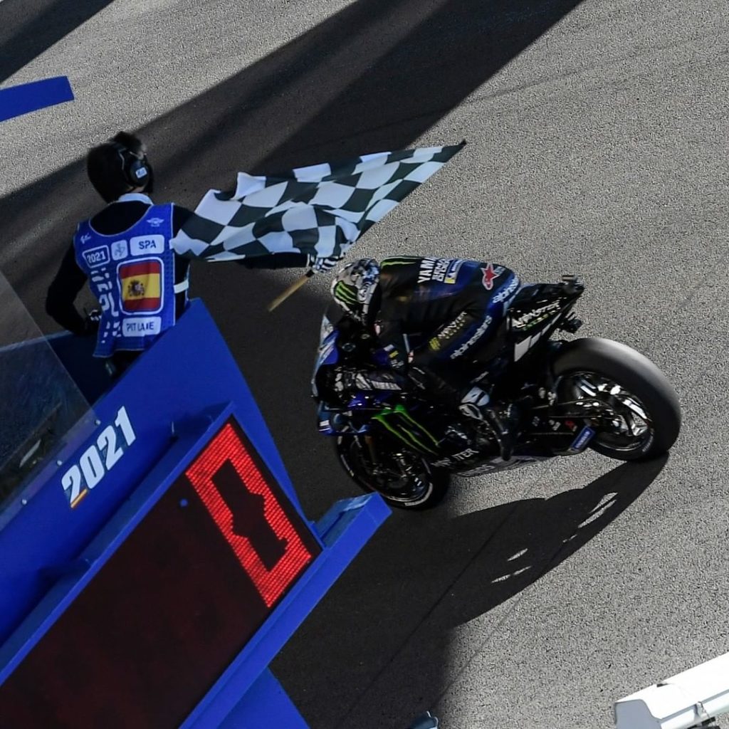 Yamaha MotoGP: @maverick12official, #SpanishGP Race Result – P7:
“Our rhythm was quite good, … @maverick12official, #SpanishGP Race Result - P7:
"Our rhythm was quite good, ...