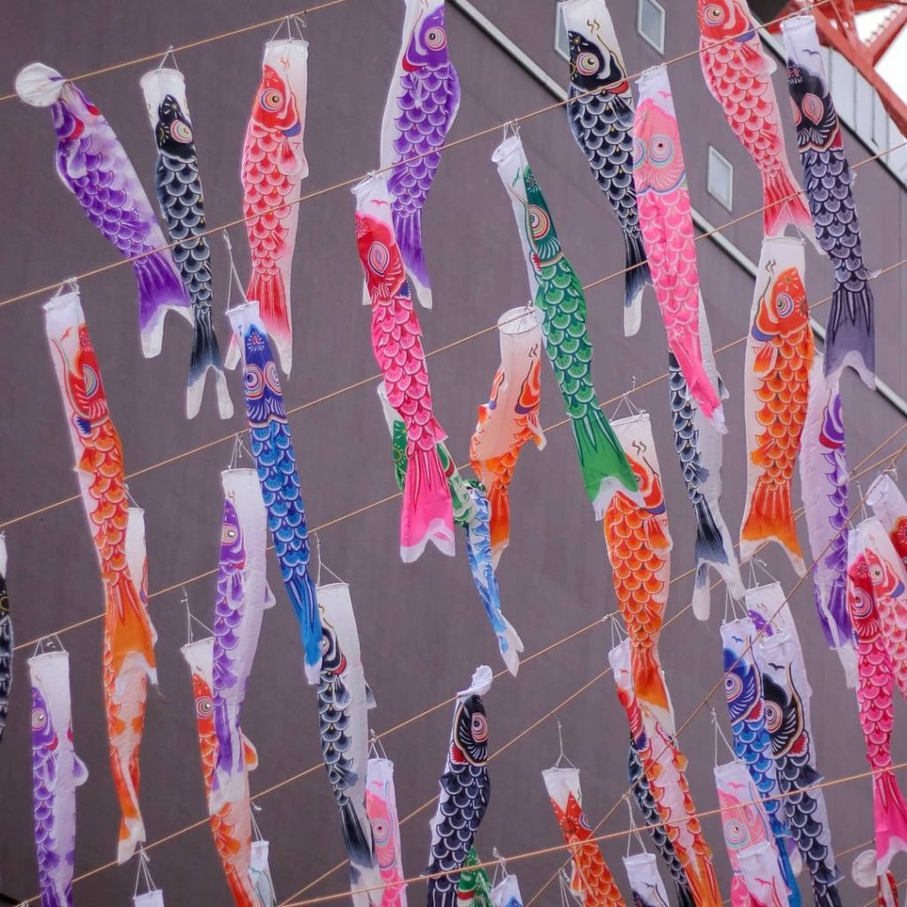 Happy Children’s Day! 

To celebrate, these carp-shaped windsocks called #Koinob...