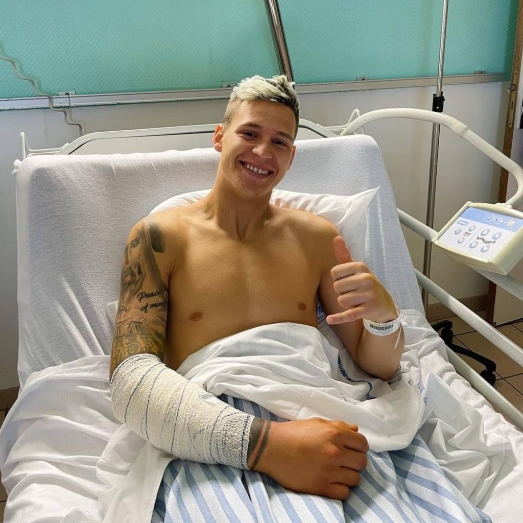 @fabioquartararo20 

"The operation for the compartment syndrome went very well....