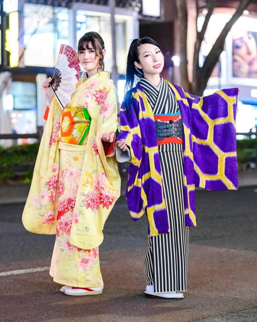 Maho (@maho_make) and Tomomitsu (@tomomitsu13) - both traditional Japanese perfo...