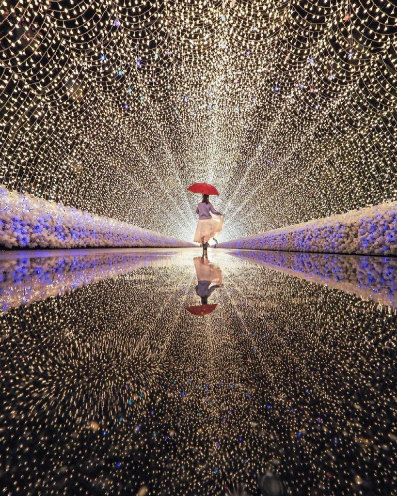Visit Japan: Step into another world at the magical Nabana no Sato Flower Park illuminations … Step into another world at the magical Nabana no Sato Flower Park illuminations ...