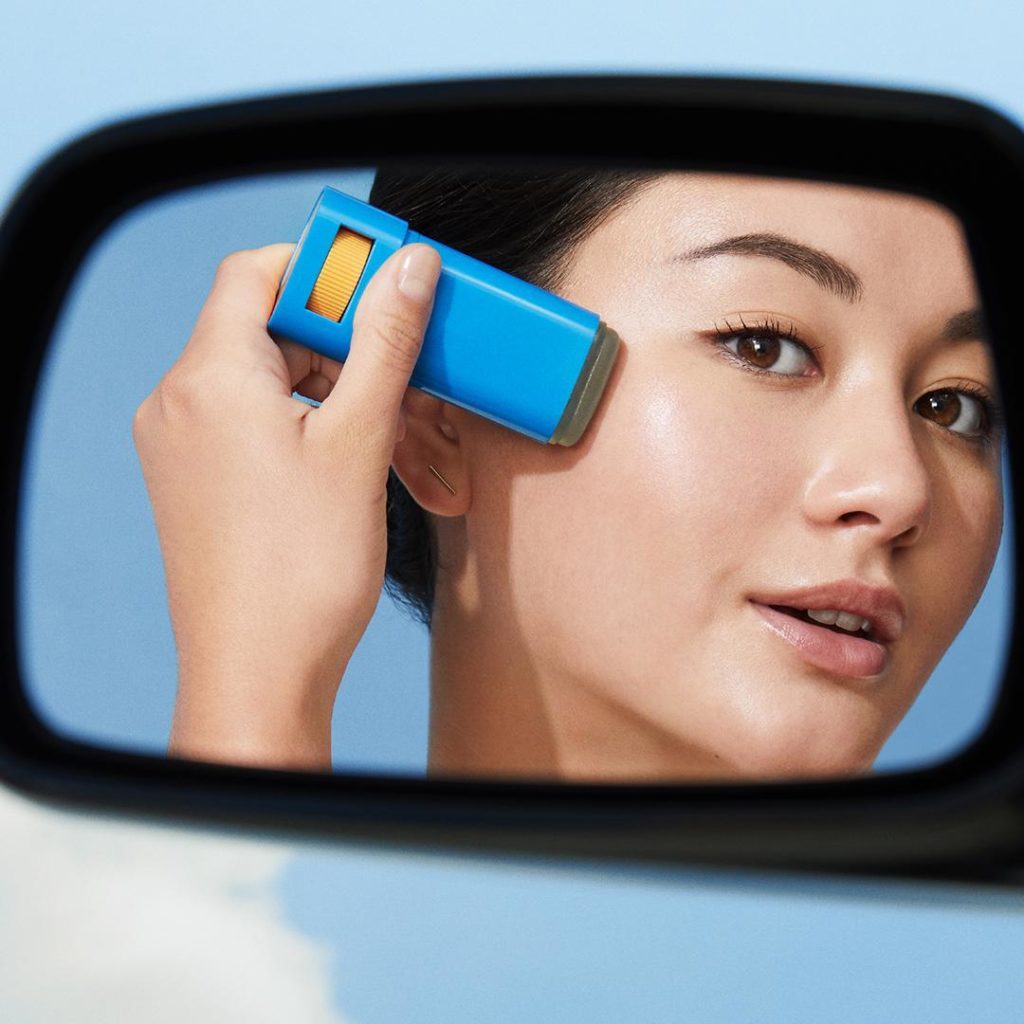 Reapply sunscreen without redoing your makeup. Glide the NEW Clear Suncare Stick...