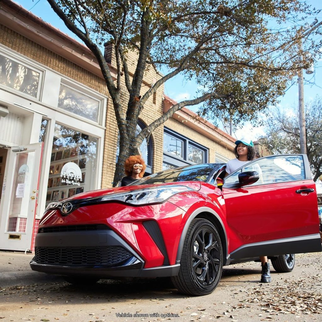 Perfectly complimenting. #ToyotaCHR #LetsGoPlaces...