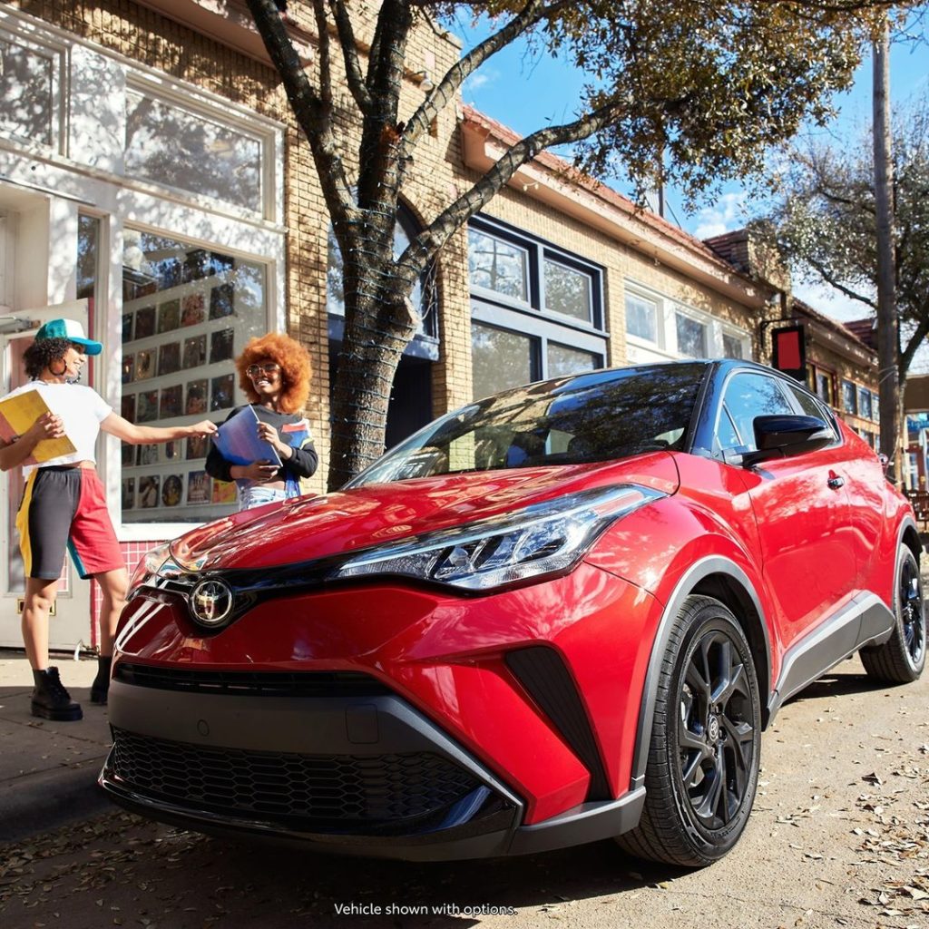 Cruise to life's soundtrack. #ToyotaCHR #LetsGoPlaces...