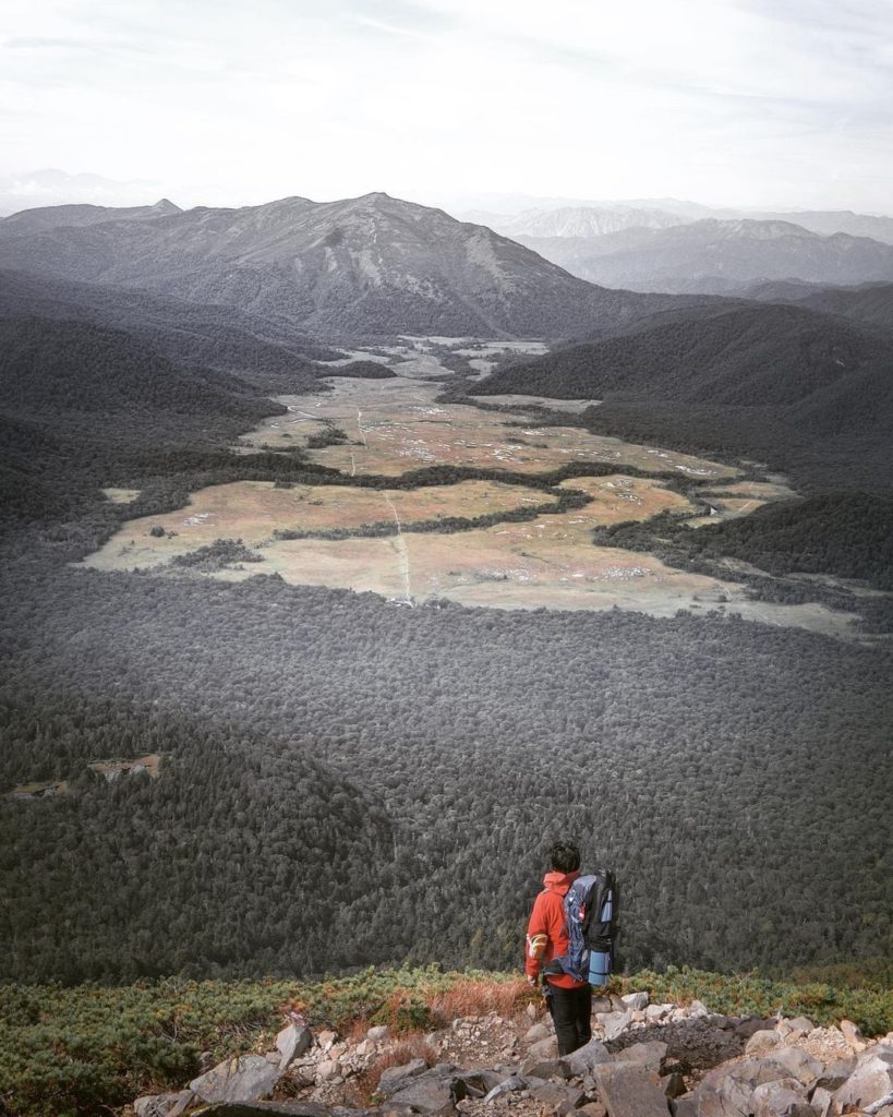 What can you see in the valley of trees? The Oze National Park is big enough to ...