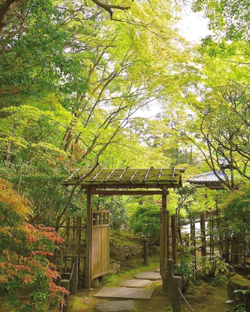 A most inviting entrance
The approach to picturesque Tenjuan Temple in Kyoto Pre...
