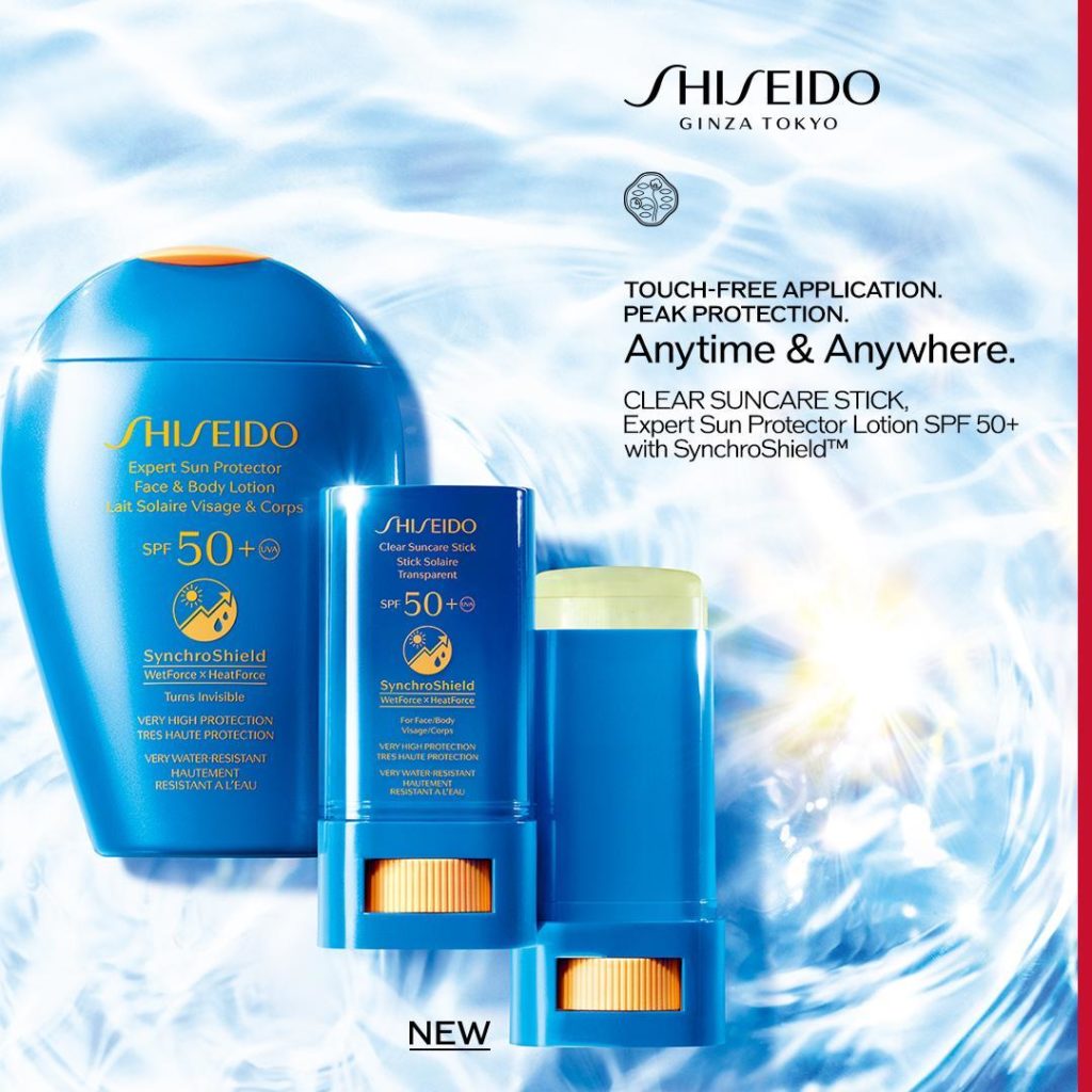 Double your defenses. Apply Expert Sun Protector Face & Body Lotion SPF 50+ in t...