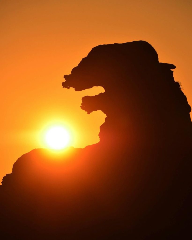 What a sight! Godzilla Rock, located on the Oga Peninsula in Akita Prefecture, m...