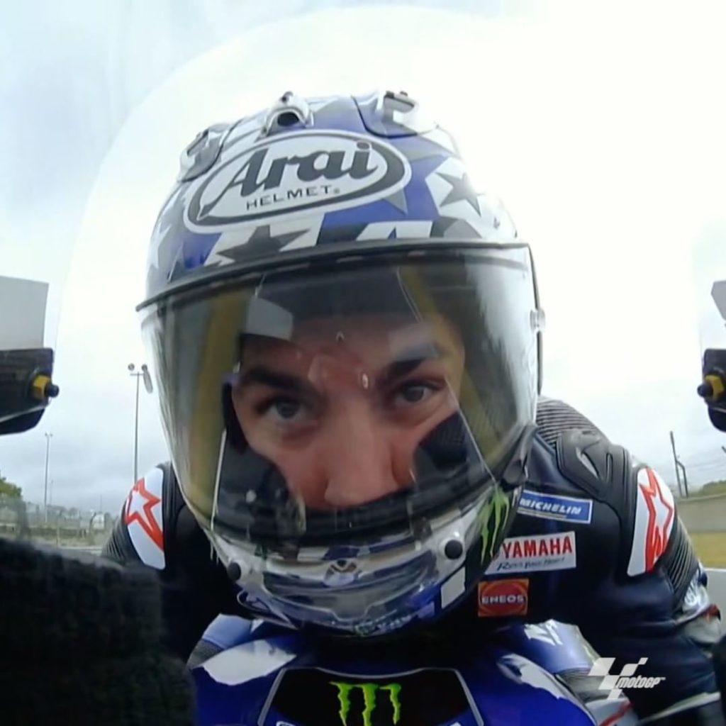 @maverick12official secured his third front row start of the 2021 @motogp season...