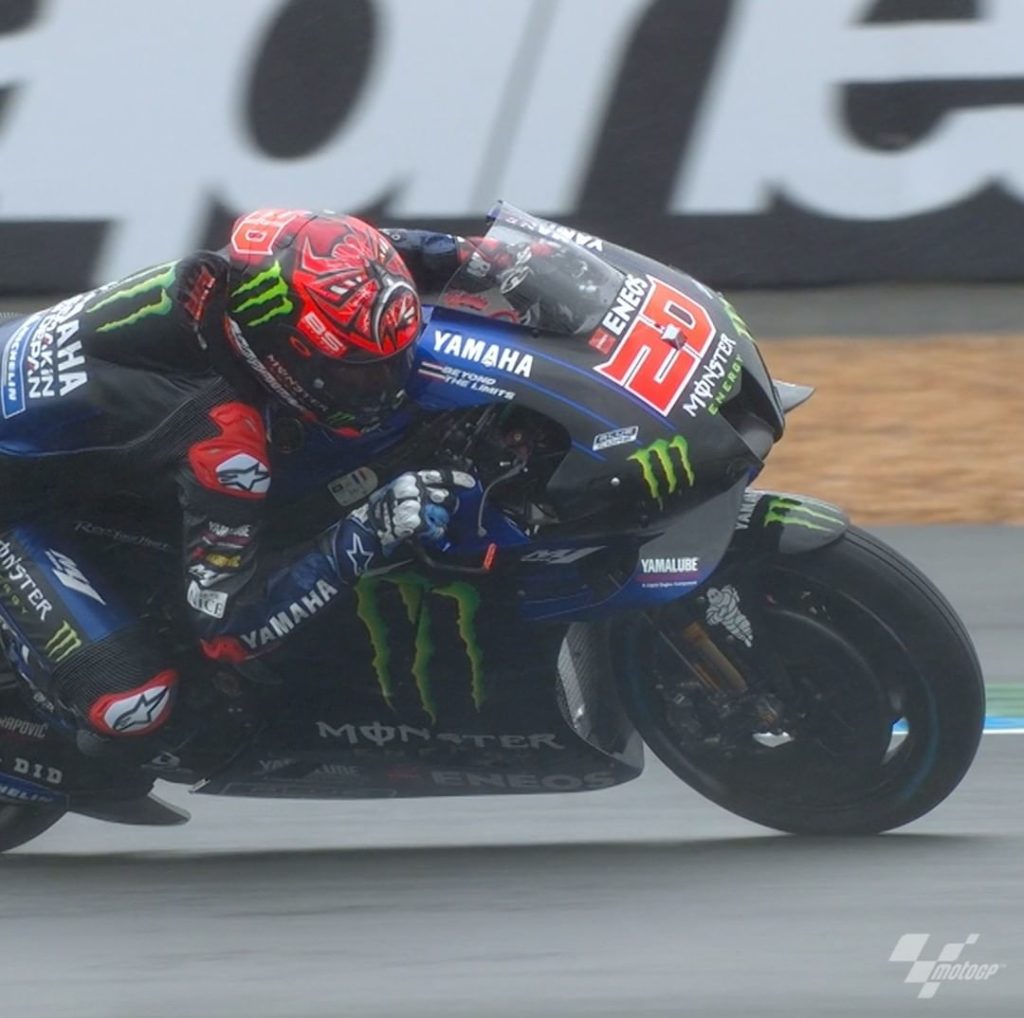 Today's French GP was @fabioquartararo20's first flag-to-flag race  

He did an ...