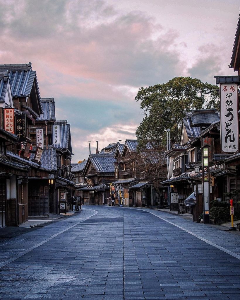 Mie Prefecture's Okage Yokocho is located in close proximity to Ise Jingu (one o...