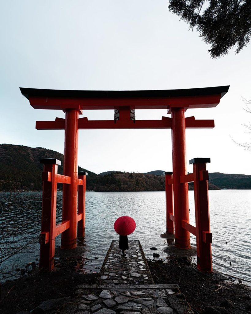 Visit Japan: A sacred entrance surrounded by enchanting serenity
The Torii Gate at Hakone Sh… A sacred entrance surrounded by enchanting serenity
The Torii Gate at Hakone Sh...