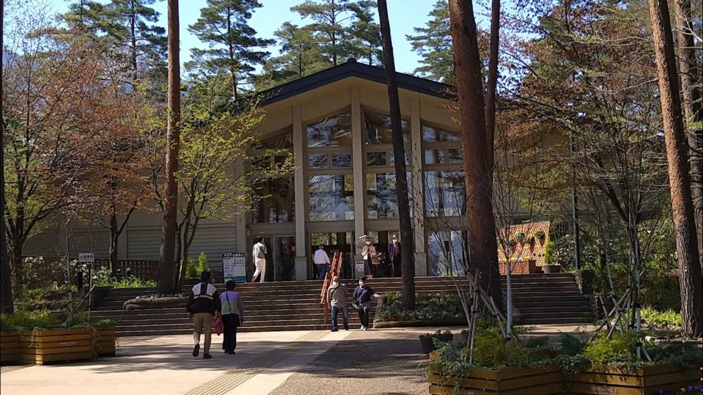 【4K】National Alps Azumino Park Spring Walk (Azumino City, Nagano Prefecture, Japan)