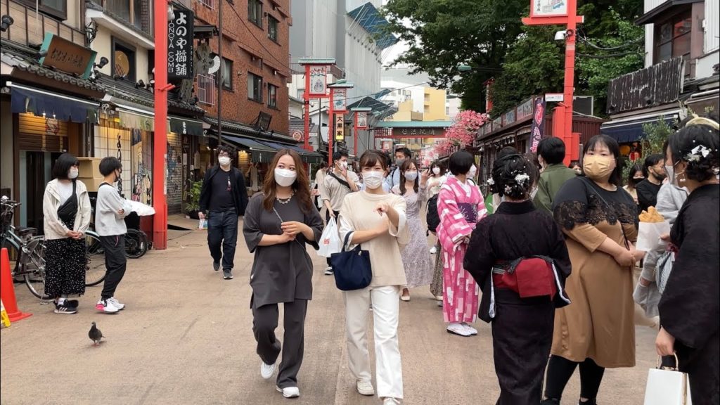 【4K】Tokyo Walk - Asakusa at afternoon (May.2021) 【Japan】