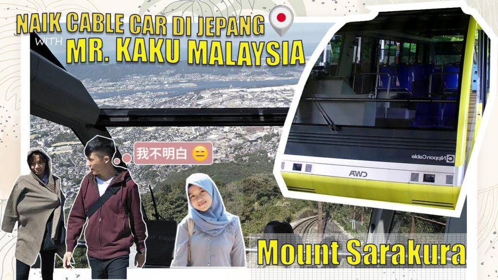 JAPAN TRIP [ Sarakurayama CABLE CAR & SLOPE CAR ] - Naik gunung tanpa mendaki