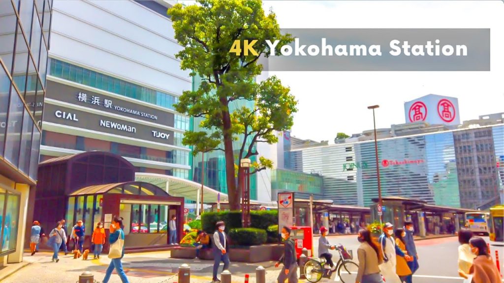 4K silentwalk in Japan🇯🇵 - Around Yokohama Station（横浜駅散歩）- [4K]