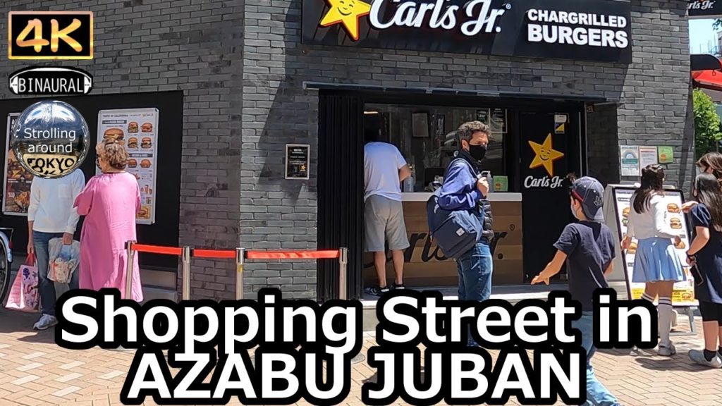 Walking along the Shopping Street in AZABU JUBAN – 4K Tokyo Japan Walking along the Shopping Street in AZABU JUBAN - 4K Tokyo Japan