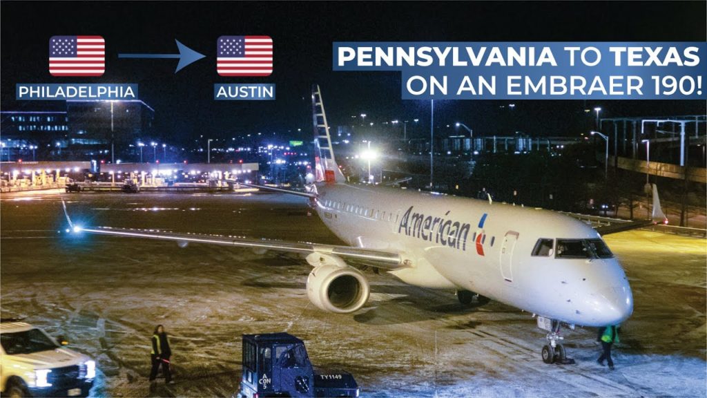 TRIPREPORT | American Airlines (ECONOMY) | Embraer 190 | Philadelphia - Austin