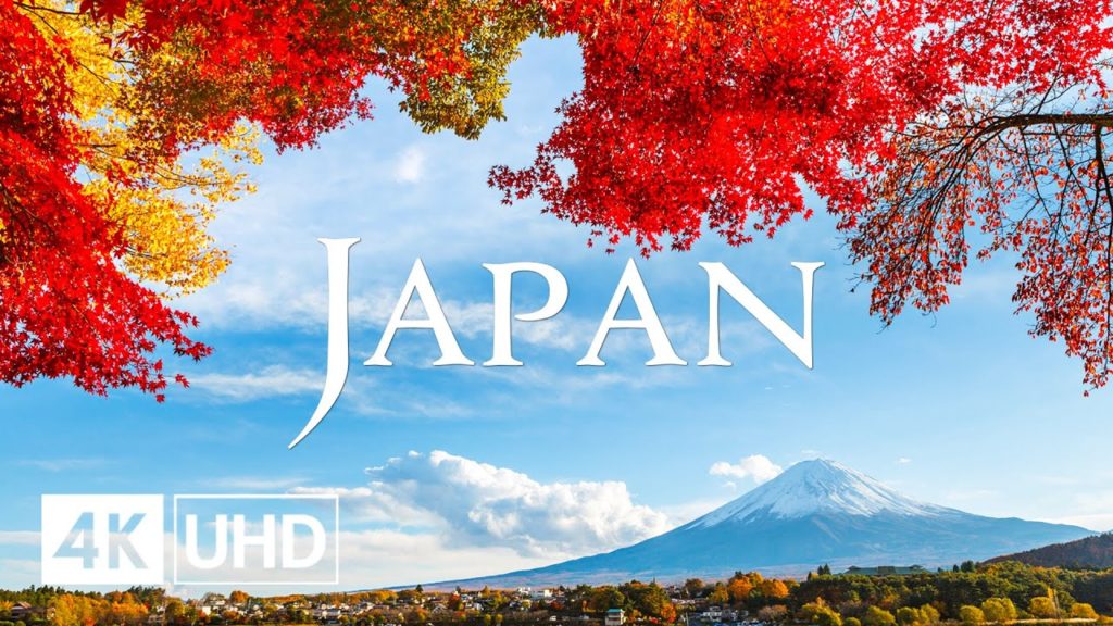 4k Drone Footage - Flying Over Japan (4k UHD) Amazing Beautiful Nature With Relaxing Music