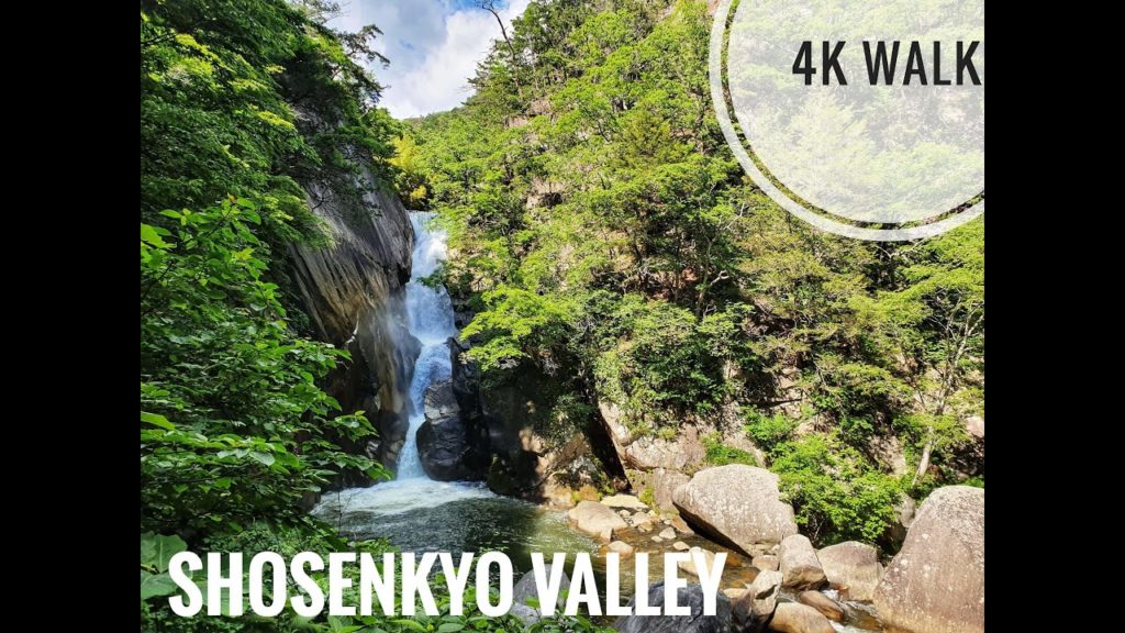 4K walk Japan 御嶽昇仙峡 Shosenkyo Valley: Wanna walk in the most beautiful gorge in Japan?