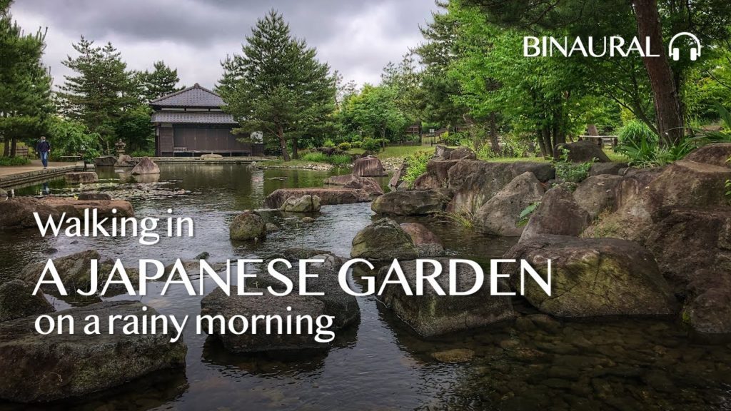 Tokyo's Kishin-en Garden | May 2021 Japan Walking Tour | 60fps HD Binaural