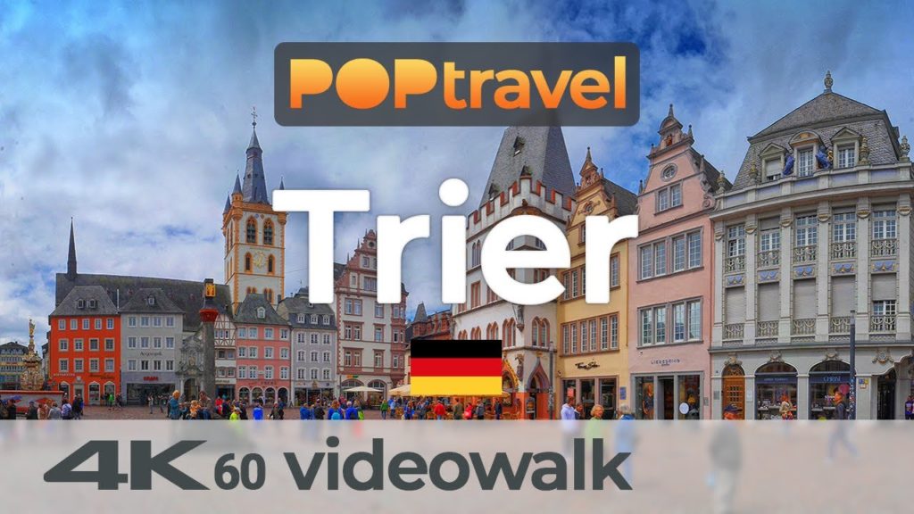 Walking in TRIER / Germany 🇩🇪- 4K 60fps (UHD)