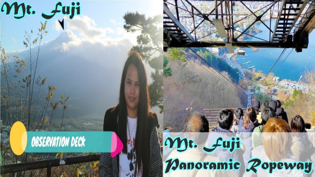 Mt FUJI SIGHTSEEING TOUR | CABLE CAR AND OBSERVATION DECK KAWAGUCHIKO | JONA BOMBALES