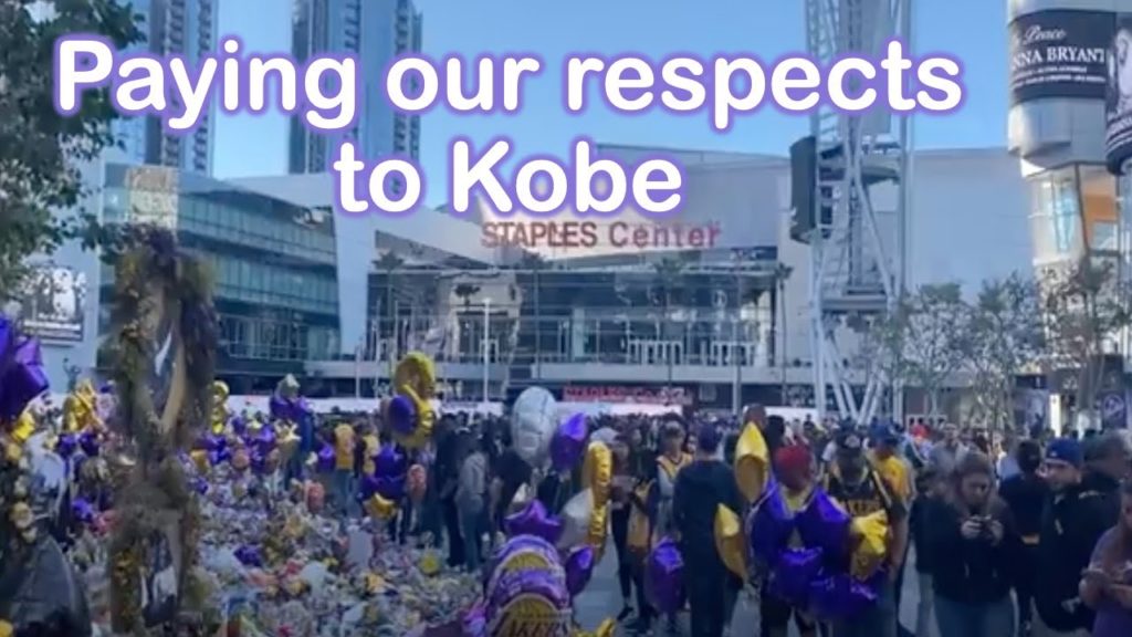 Paying Our Respects to Kobe | Going to Malibu!!!