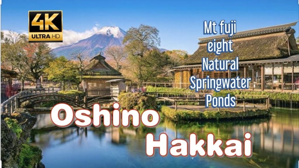 THE BEST PLACES TO VISIT IN JAPAN: Mt Fuji Oshino Hakkai Yamanashi 忍野八海| Eight Ponds  of Mt Fuji
