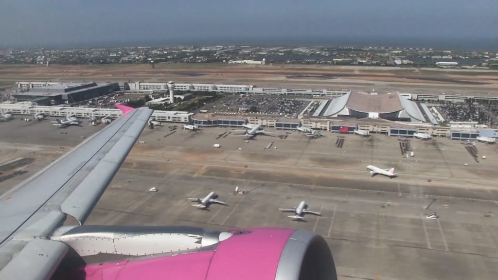 Peach A320 Takeoff Taipei