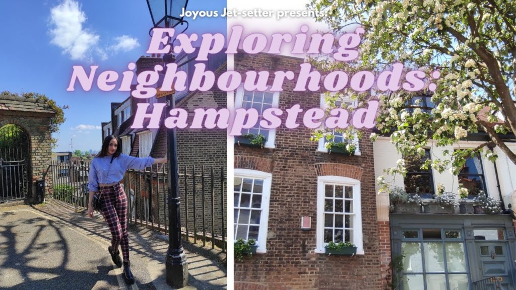 Exploring neighbourhoods: Hampstead /VLOG / Walking tour