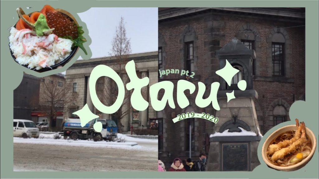 japan vlog # 2 -- OTARU ! -- seafood market, hokkaido crab, food trips!