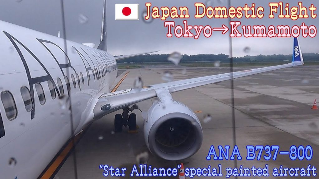 FLIGHT REVIEW / All Nippon Airways(ANA) B737-800 /  Tokyo to Kumamoto / Japan domestic flight