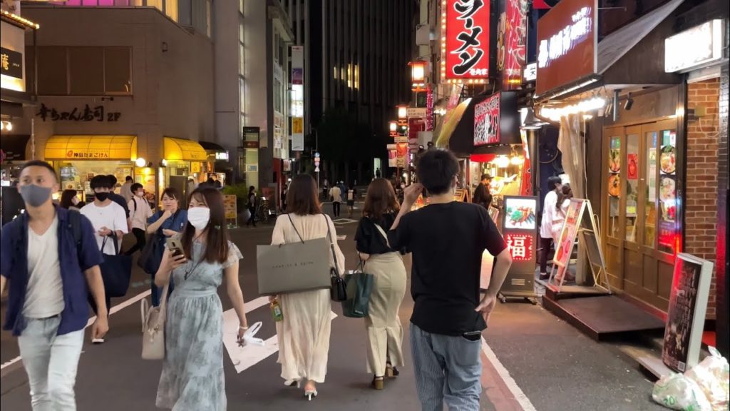 【4K】Tokyo Walk - Ikebukuro at night (June.2021) 【Japan】