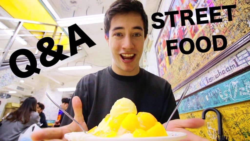TAIWAN STREET FOOD + Q&A w/ Chopstick Travel - MANGO ICE in Taipei (BEST Taiwanese Street Food)